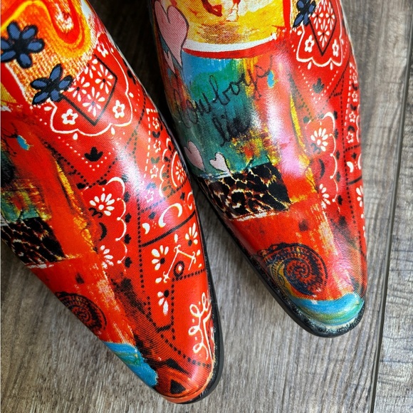 BOPS by Beehive CowGirl Up Western Heeled Rain Boots Women’s Size 7 - Picture 2 of 13